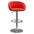 Chintaly Woodbury Adjustable Swivel Bar Stool