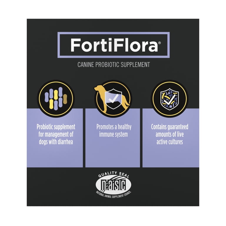 Purina Pro Plan FortiFlora - Dog Probiotic Supplement, Digestive