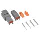 thumbnail image 4 of Conector de cable eléctrico, 5 juegos de conectores impermeables Conectores impermeables Conectores de clavija Valor inmejorable, 4 of 8