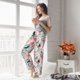thumbnail image 5 of Fotbe Roses and Butterflies Pantalones de Pijama para Mujer, Pantalones de Dormir, Pantalones Pj con Cordón y Bolsillos-X-Large, 5 of 6