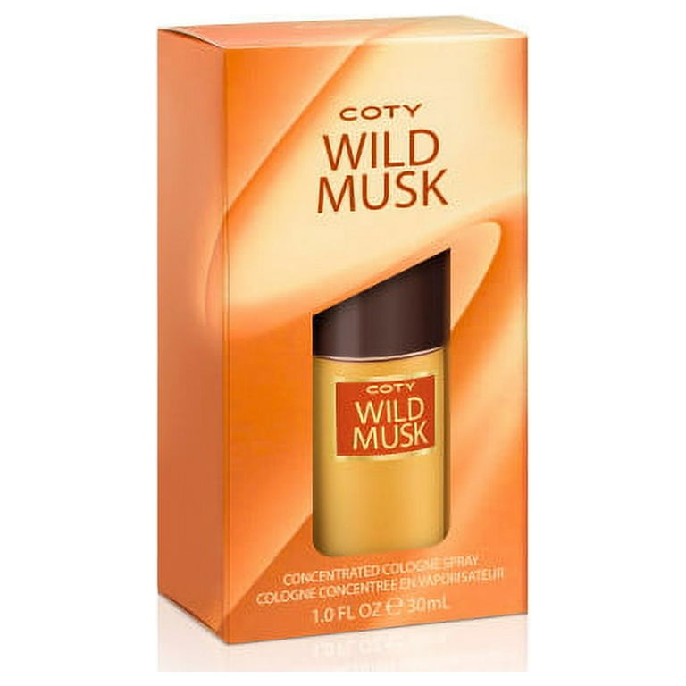 Wild Musk Concentrate Cologne Spray By Coty - 1 oz Wild Musk Concentrate Cologne Spray By Coty - 1 oz
