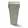 thumbnail image 3 of Edward Mirell Titanium & Argentium Sterling Silver .06ct Dia Signet Ring, 3 of 7