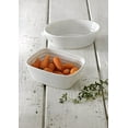 thumbnail image 2 of Portmeirion Sophie Conran White Large Handled Oval Roasting Dish, 2 of 2