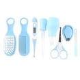 thumbnail image 2 of 8 piezas de kit de cuidado para bebés recién nacidos, neceser para bebés, accesorio para el cuidado del bebé para viajes y el hogar para niños y niñas (azul), 2 of 5