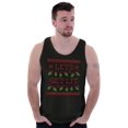 thumbnail image 5 of Ugly Christmas Lights Lets Get Lit Tank Top T Shirts Men Women Brisco Brands S, 5 of 5