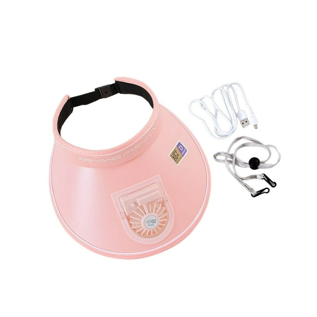 facefd Chapeau de Soleil avec Visière Élastique Réglable pour Femmes et Hommes pour Golf Randonnée Rose