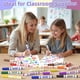 thumbnail image 4 of Marcadores lavables KIZZYEA, 160 unidades, para niños, 8 colores a granel, 4 of 8