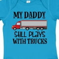 thumbnail image 4 of Inktastic Daddy Still Plays with Trucks Boys Baby Bodysuit, 4 of 5
