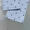 thumbnail image 5 of zbxnLI Girls Knitted Leggings Elastic Waist Polka Dots Bottoms Fashion Comfy Casual Pants for Kids 2-13 Years, 5 of 5