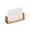 10.2x15.2cm-2, variant on Walnut & Beech Wood U-Shaped Acrylic Photo Frame, Transparent Desktop Picture Display for Home & Office Decor