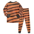 thumbnail image 4 of 3-4 Years Tween Girls Short Sleeve Print Shirts Tops Pants Outfits Matching Family Halloween Pajamas Halloween Pajamas Baby, 4 of 9