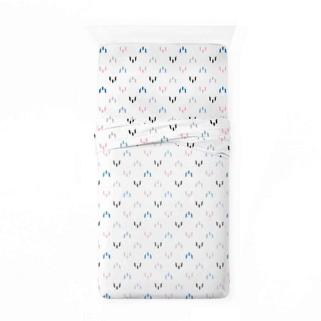 Messi Kids 3 Piece White Bed Sheet Set, Twin