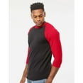 thumbnail image 4 of Tultex Unisex Fine Jersey Raglan T-Shirt, 4 of 7