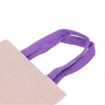 thumbnail image 2 of Tote Bag Linen Cute Vivid Storage Sack for Halloween Decoration Party Show Dress UpBlack Hat Pumpkin Beige, 2 of 3