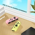 thumbnail image 7 of Switch Controller (L/R) for Nintendo Switch, Gamepad with Turbo/Wake-up/Screenshot/Motion Control (Neon Pink/Neon Yellow), 7 of 7