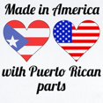 thumbnail image 2 of CafePress - Made In America With Puerto Rican Parts Body Suit - Long Sleeve Cotton Baby Bodysuit, 2 of 4