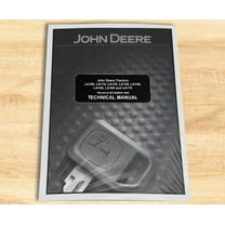 John Deere LA105, LA115, LA125, LA135, LA145, LA165 & LA175 Lawn Tractor   Service Manual - Part Number # TM103419