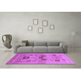 thumbnail image 3 of Ahgly Company Indoor Rectangle Oriental Purple Industrial Area Rugs, 8' x 10', 3 of 4