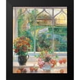 thumbnail image 2 of Unknown 20x24 Black Modern Framed Museum Art Print Titled - Garden Window, 2 of 5
