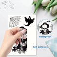 thumbnail image 3 of Halloween PVC Waterproof Wall Stickers 297x210mm Self-Adhesive Decals for Window or Stairway Home Decoration Skeleton 8pcs/set, 3 of 9