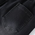 thumbnail image 3 of FRSASU Men's Winter Jeans Wide Leg Straight Denim Banana Pants Fleece Lined Trendy Winter Bending Big Loose Black, 3 of 9