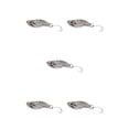 thumbnail image 2 of Soidarity Kit de cucharas para trucha, aparejos de pesca, lentejuelas, señuelo de pesca tembloroso, gancho único, Mini , cebos de hundimiento, Type2 NO2, 2 of 6