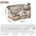 thumbnail image 4 of BZSMCE Collapsible Fabric Cube Storage Bins Girl and Cat Design Pattern Storage Box, 4 of 8