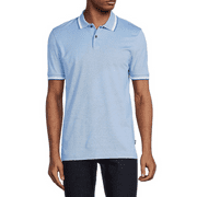 BOSS Men's Parlay Tipped Polo - Blue - Size S