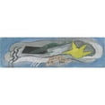 thumbnail image 2 of Ragnhild Keyser 24x10 Gold Ornate Framed and Double Matted Museum Art Print Titled - Composition with Fish (1935-1937), 2 of 4