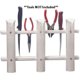 TACO Marine P03-063W 3-Rod Deluxe Poly Rod Rack - White - Walmart.com