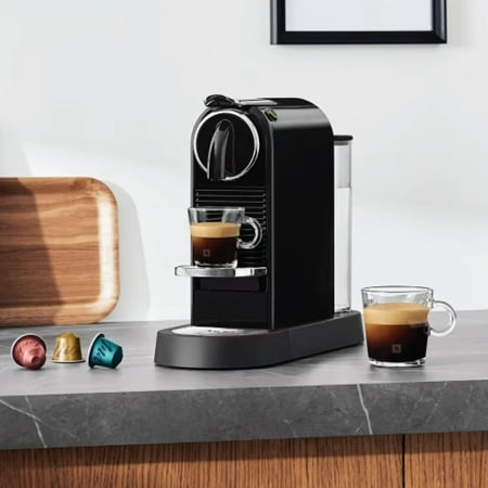 Nespresso - CitiZ Espresso Machine by De'Longhi - Limousine Black