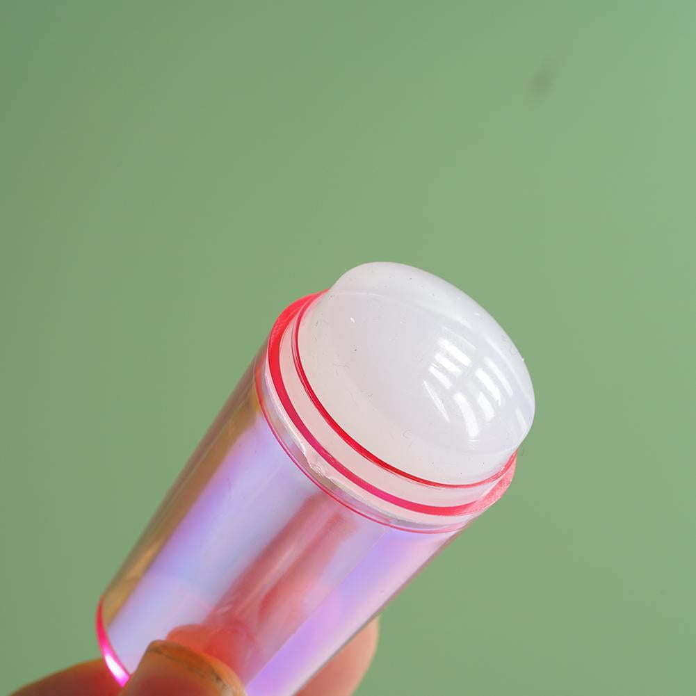 Colorful Silicone Head Nail Stamp DIY To Print Patterns And Create Nail Art Printing Gel Polish Tools H4H4