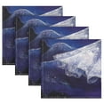 thumbnail image 5 of WOBOGO Moon Goddess Cloth Napkins 6 Pieces Soft Elegant Touch Durable Absorbent Quick Drying for Elegant Dining, 5 of 8