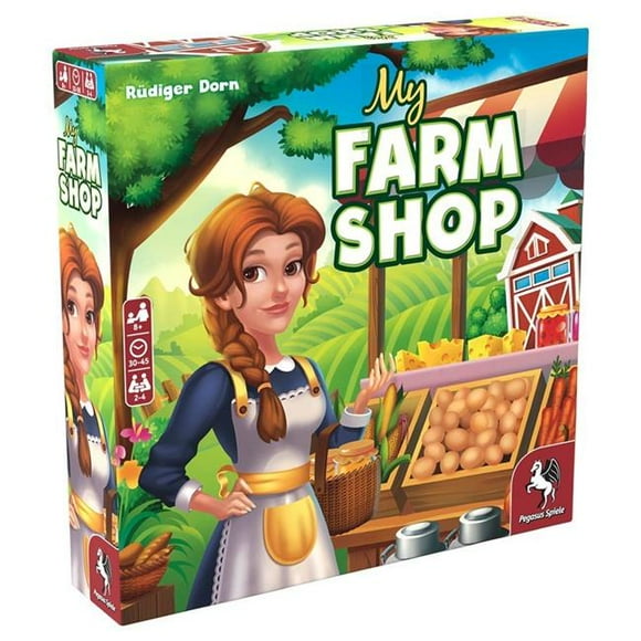 Pegasus Spiele PES51977E Jeu de Société My Farm Shop