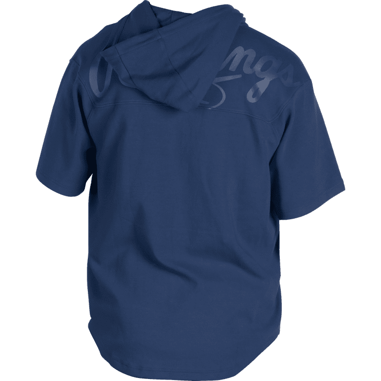 Rawlings Adult Gold Collection Short Sleeve Hoodie Navy SML