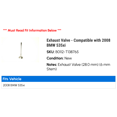 thumbnail image 2 of Exhaust Valve - Compatible with 2008 BMW 535xi, 2 of 2