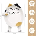 thumbnail image 4 of Cute Cat Ceramic Spoon Rest for Kitchen, Coffee Spoon Rest, Ladle Rest, Cooking Utensil Rest, Cooking Utensil Holder Stove Cover Lid Holder, 4 of 9