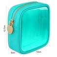 thumbnail image 2 of Washranp Clear Makeup Bag,Lightweight Waterproof PVC Cosmetic Travel Bag with Zipper Large Capacity Toiletry Storage Bag Coin Purse for Women Men, 2 of 4