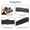 thumbnail image 3 of AIRKOUL Rifle 550 Paracord Rifle Sling Shotgun Crossbow 2 Point Adjustable Swivel,Green,1 PCS, 3 of 10