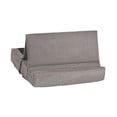 thumbnail image 2 of Soporte de almohada para tableta, base blanda para tableta de 4 a 13 pulgadas con bolsillo y soporte para bolígrafo para cama de regazo y libros de Gris, 2 of 10