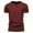 Red, variant on T-Shirts for Men Casual Button Pocket Shirts Mens Short Sleeve T-Shirt