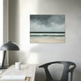 thumbnail image 4 of Nawypu  Framed Storm Cloud Beach Landscape Wall Art, Nature Wilderness Illustrations Wall Decor Prints, Minimalism Wall Décor for Living Room, Bedroom, 4 of 5