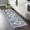 Sea Blue, variant on Hasoo 8' x 10' Large Area Rug Vintage Persian Floral Rug Soft Indoor Oriental Distressed Carpet Machine Washable Floor Cover for Living Room Bedroom, Gray