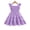 Purple, variant on 2T Baby Girls Dress 3T Girls Sleeveless Dress Toddler Girls Summer Dress Ruffle Solid Color Dress Apricot