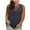 Dark Gray, variant on CFLVAEK Womens Plus Size Tank Tops Loose Fit Criss Cross V Neck Shirts Casual Sleeveless Summer Shirt Solid Color Going Out Tank Top 2025 Blue XXXXXL