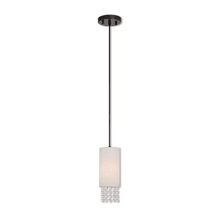 

World of Crystal Mumbai Mini Pendants English Bronze Steel 1-light