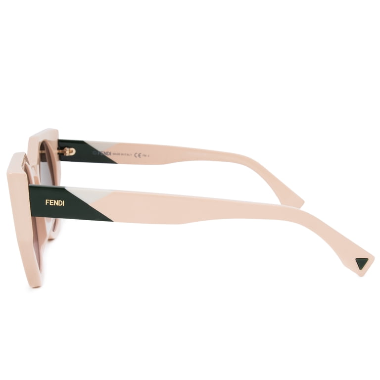 Fendi FF0151/S Pale Pink Cat Eye Sunglasses Brown Lenses Made in Italy Pale Pink Foldable acetate sunglasses in pink - Fendi | Mytheresa main image 2