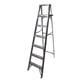 thumbnail image 1 of Escalera de Tijera Akron 77-79SP | De Aluminio | Altura 2.01m | 6 Peldaños | Uso Comercial (Tipo III), 1 of 3