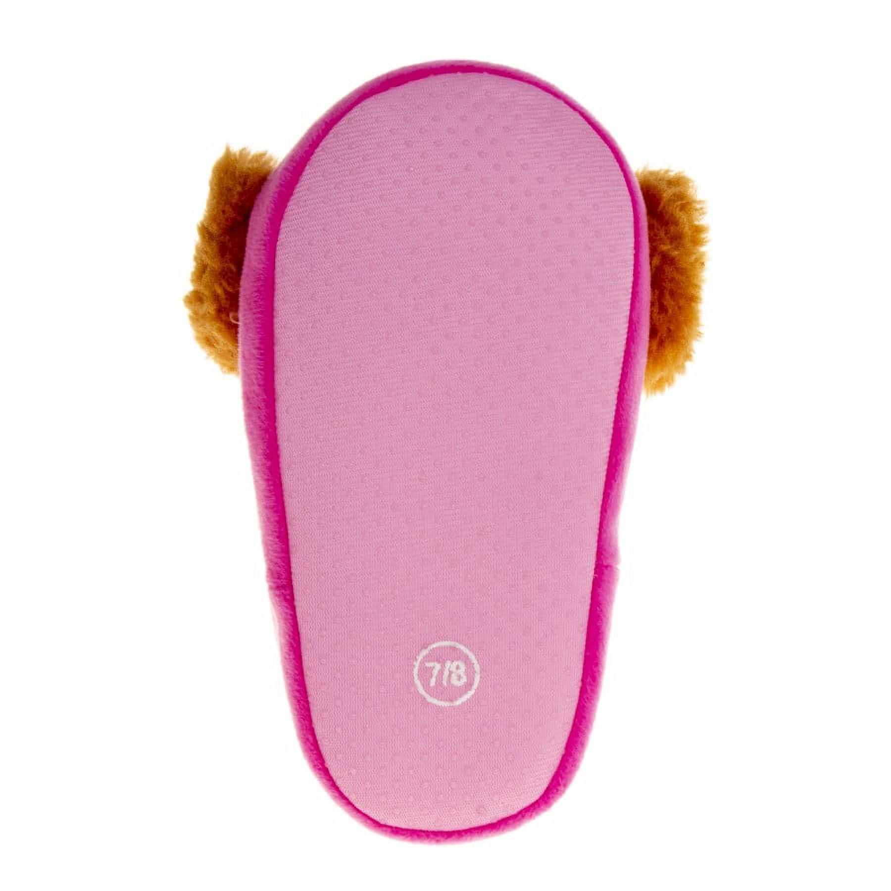 Nickelodeon Paw Patrol Toddler Girls Dual Sizes Slippers, Pink, Size: 9-10