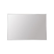 Elegant Decor Aluminum Frame Rectangle Mirror 24x36 In Silver